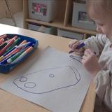Addison KinderCare Photo #3 - Expressing our feelings through art