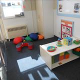 KinderCare Old Salem Photo #3 - Our program has an area where the mobile infants can safely move and play.