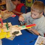Rockland KinderCare Photo #6 - Woodworking in School Age