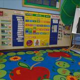 Coolidge Highway KinderCare Photo #8 - Our Prekindergarten circle time area is where we meet as a whole group and learn about thematic material, sight words, and much more!