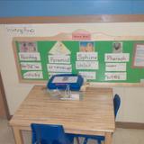 Candlewood KinderCare Photo #6 - Prekindergarten Word Wall. We provided many varied opportunities for children to read and write in their Prekindergarten classroom.