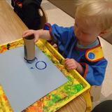 S Arlington Heights KinderCare Photo #3 - Our Toddlers explore and learn to express themselves creatively using a variety of materials.