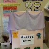 Winter Springs KinderCare Photo #7 - The Pre-Kindergarten class helped make a puppet theatre for their classroom!