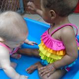 Hendersonville KinderCare Photo #5 - On a sunny summer day, even our babies love water paly!