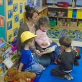 Overland Park KinderCare Photo - Toddler Classroom - story time with the toddlers
