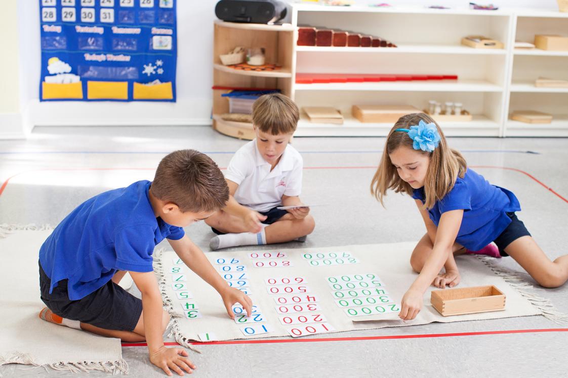 Village Montessori School Photo #2 - Our Preschool environment gives children the opportunity to collaborate and learn from one another in a mix age environment.