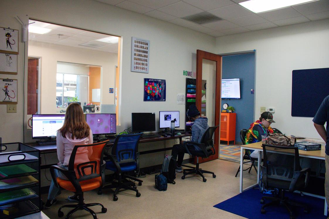 Brightmont Academy - Chandler Photo #1 - Brightmont Academy's Homework Studio gives students the space to complete homework, ask questions, and socialize with peers