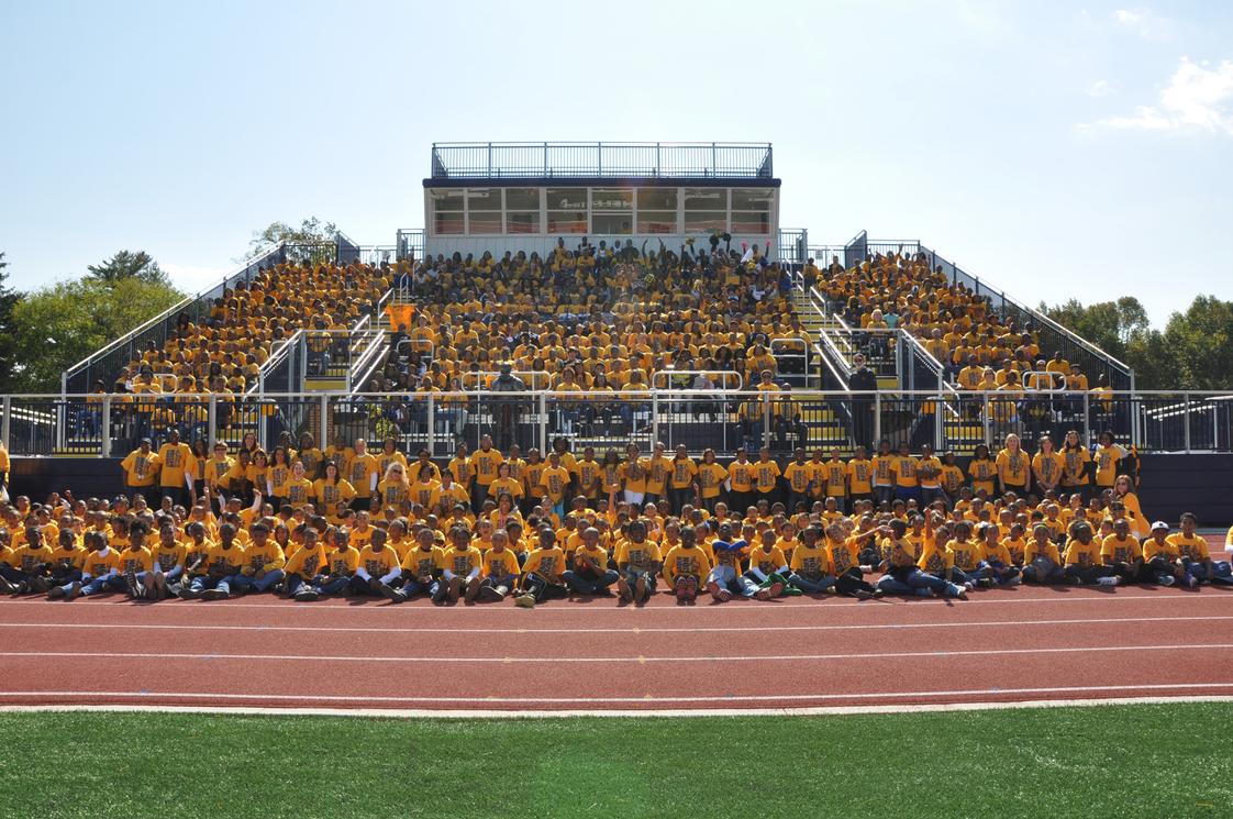 Riverdale Baptist School Photo #1 - The entire student body together for a group photo during Spirit Week in 2012.