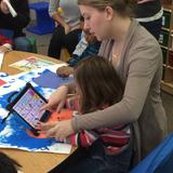 Monarch Of School Of Bellefaire Jcb Photo #6 - Using an iPad to assist with speech/language
