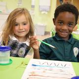 Aspen Academy Photo #19 - Early learning students in art class