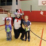 St. Joseph Regional Continuation School Photo #4 - Grades Pre-K through 4 attended a Family Reading Night in honor of National Read Across America Day. Even The Cat In The Hat stopped by for a visit!