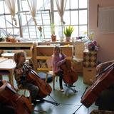 Brooklyn Waldorf School Photo #14 - Second graders choosing an instrument that they will learn to play for the next five years.