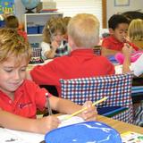 Prince Of Peace Catholic School Photo - Getting busy in 1st Grade!