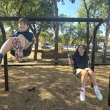 The St. Anthony School Photo #8 - Swinging at break time!