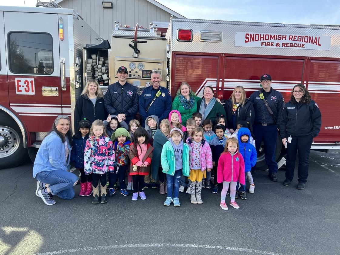 SonShine Preschool Photo #1 - Fire Department Visit 2023