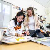 Cathedral Catholic High School Photo #4 - Cathedral Catholic High School is an Apple Distinguished School, utilizing a 1:1 iPad platform for students to access resource materials, as well as complete and submit assignments. The Cathedral Catholic High School campus is 100% wireless.