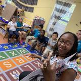 Broward Christian Academy Photo - Read for the record! Our Director Ms. Damita reading to one of our VPK classes.