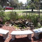 Hope Ranch Learning Academy Photo #4 - Our meditation fountain and garden is a great spot to defuse from the day's stress and just think and relax.