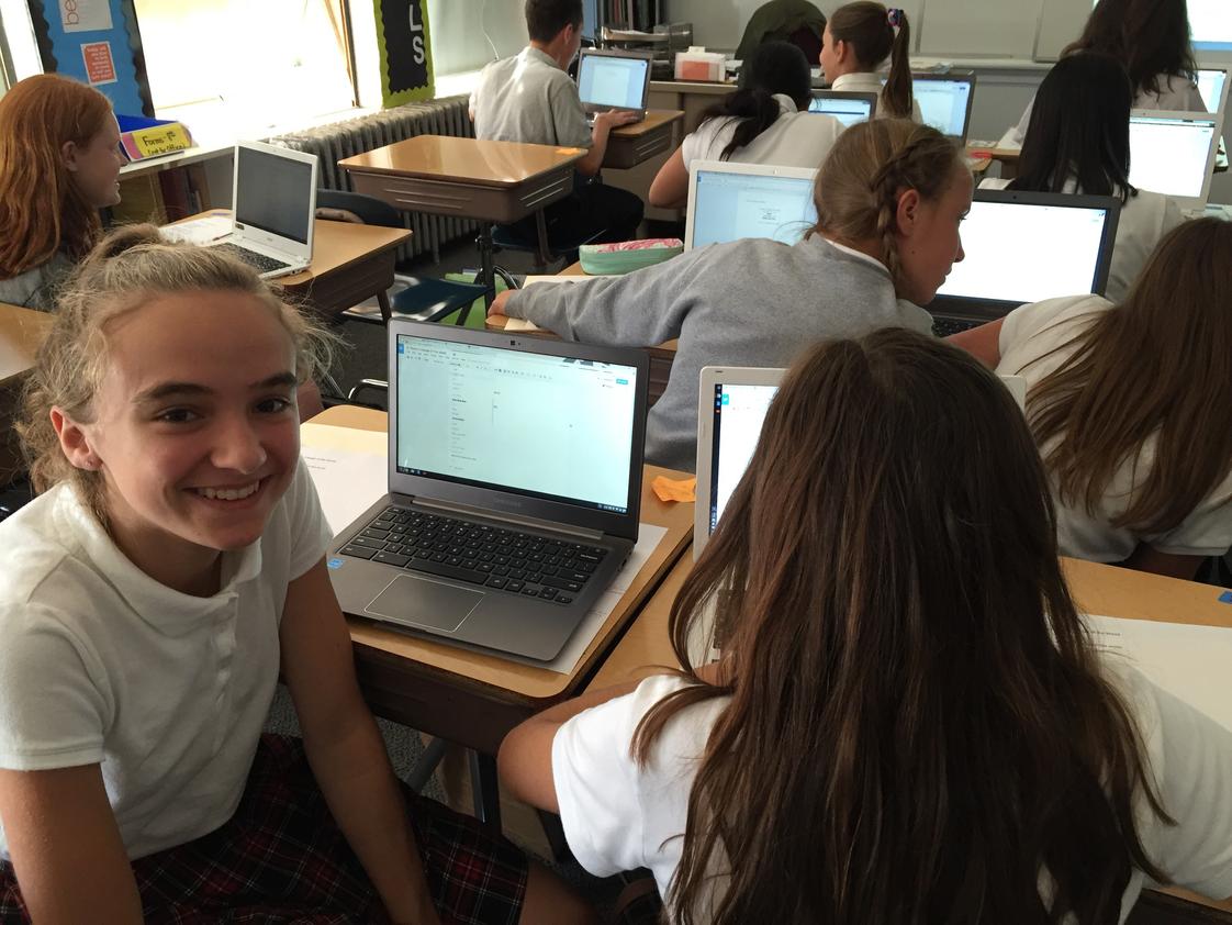 St. Vincent De Paul Catholic School Photo #7 - CHROMEBOOKS used daily