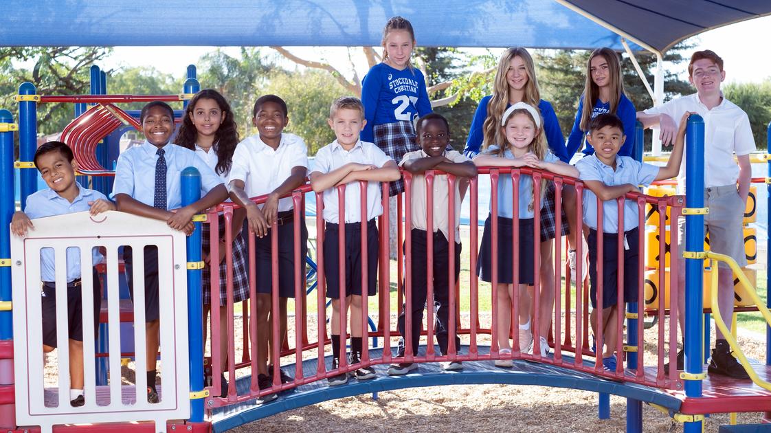 Stockdale Christian School Photo - The mission of Stockdale Christian School is to educate students from Christian families, leading students to believe in Jesus Christ as their Savior, achieve excellence, and serve others courageously.