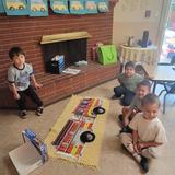 Triumphant Learning Center Photo #3 - Fire truck floor puzzle- group effort