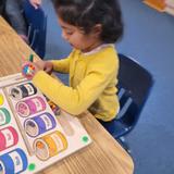 Triumphant Learning Center Photo #3 - Magnet color balls, matching prewriting games.