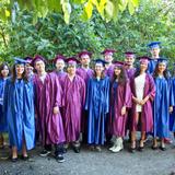 Woodside International School Photo - Graduation Day in Golden Gate Park.