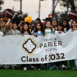 Francis Parker School Photo #3 - Each Parker class walks in the annual Homecoming Parade.