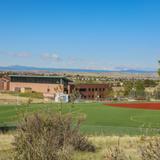 Ave Maria Catholic School Photo - Ave Maria Campus including field, school and gym