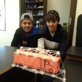 Brighton Adventist Academy Photo #9 - Grades 7-8 Bridge Building Science Project