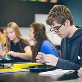 Front Range Christian School Photo #4 - FRCS Senior High science class