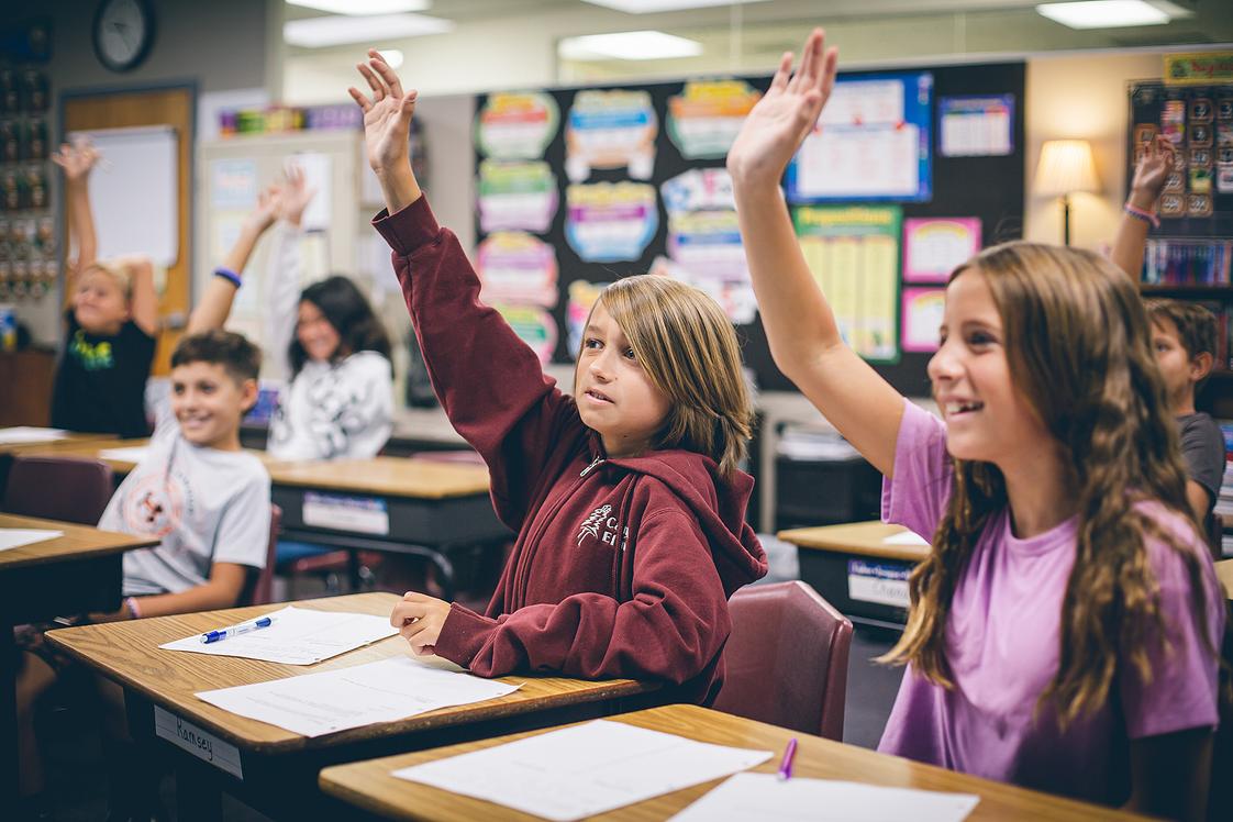 Front Range Christian School Photo - FRCS Elementary students engaged in class