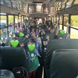 The Pinecroft School Photo #3 - Our students on their way to a field trip on a school bus!