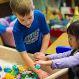 Blessed Trinity Catholic School Photo #3 - Preschool is a fun time of learning and growth for both students and parents! Through play and investigation, your child will learn how to learn, setting the foundation for great academic success in the years to come. We offer both an all day and half day option for 3 and 4 year olds.