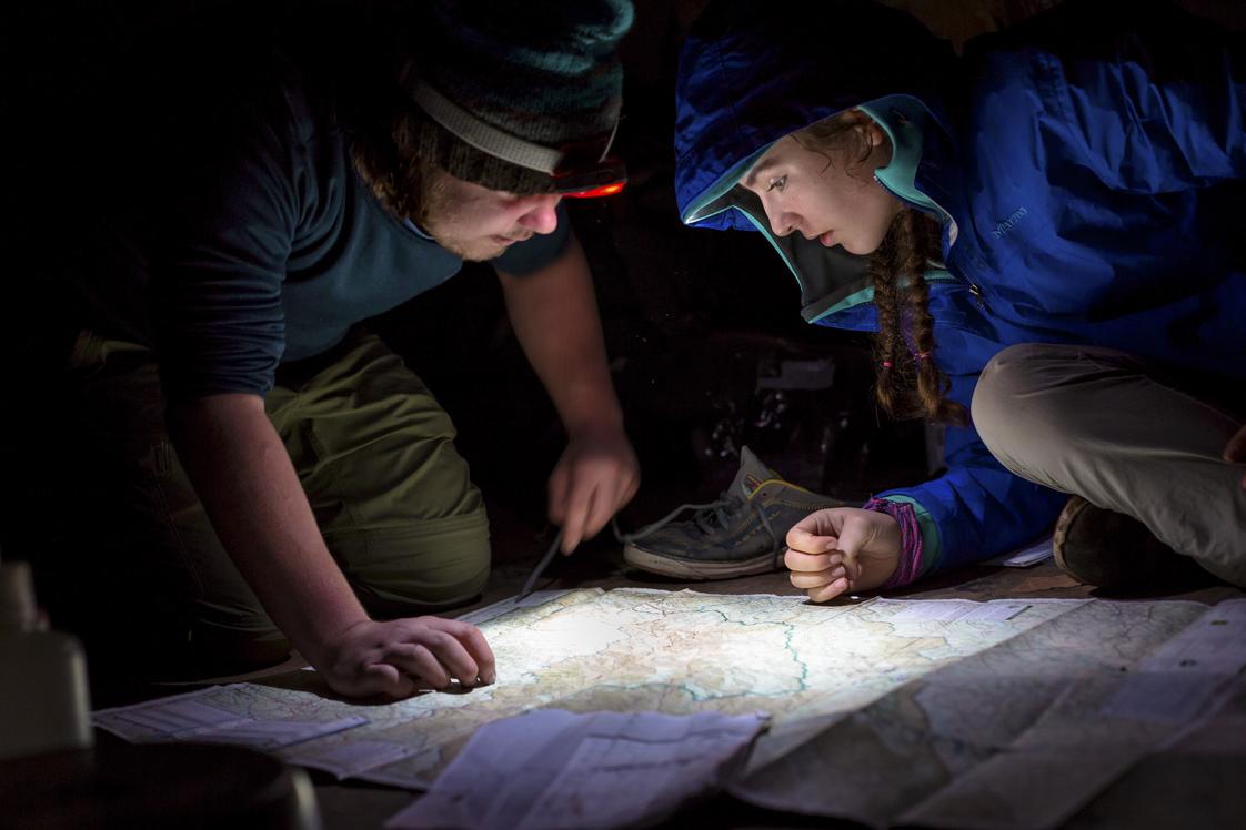 The Outdoor Academy Photo - No prior wilderness experience is needed, and everyone has something to learn. You'll either be practicing your compass reading or discovering your leadership skills on the trail.