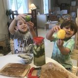 Our World Montessori Photo #4 - Making lemon-lime-mint water