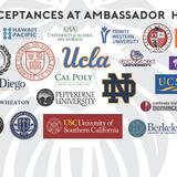 Ambassador Christian School Photo #4 - College acceptances to over 40 universities across the world