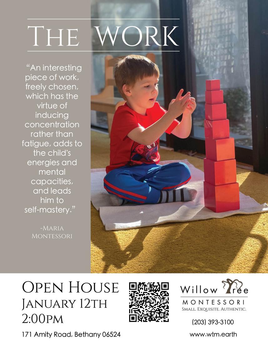 Willow Tree Montessori Photo - Our program provides a creative, adaptive environment that responds to the needs of individual children. We seek to balance academic and social development to foster responsibility and cooperation within a supportive learning community. To explore WTM environments we invite you to join us for our Tuesday Parent Tours: register here: https://www.signupgenius.com/go/4090B4FADAA23A2F94-58576249-2526#/