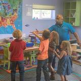 Aspen Park iMontessori Photo - Learning the Physics of Drone flying.