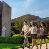St. Joseph High School Photo #5 - Students walking outside of St Joseph High School