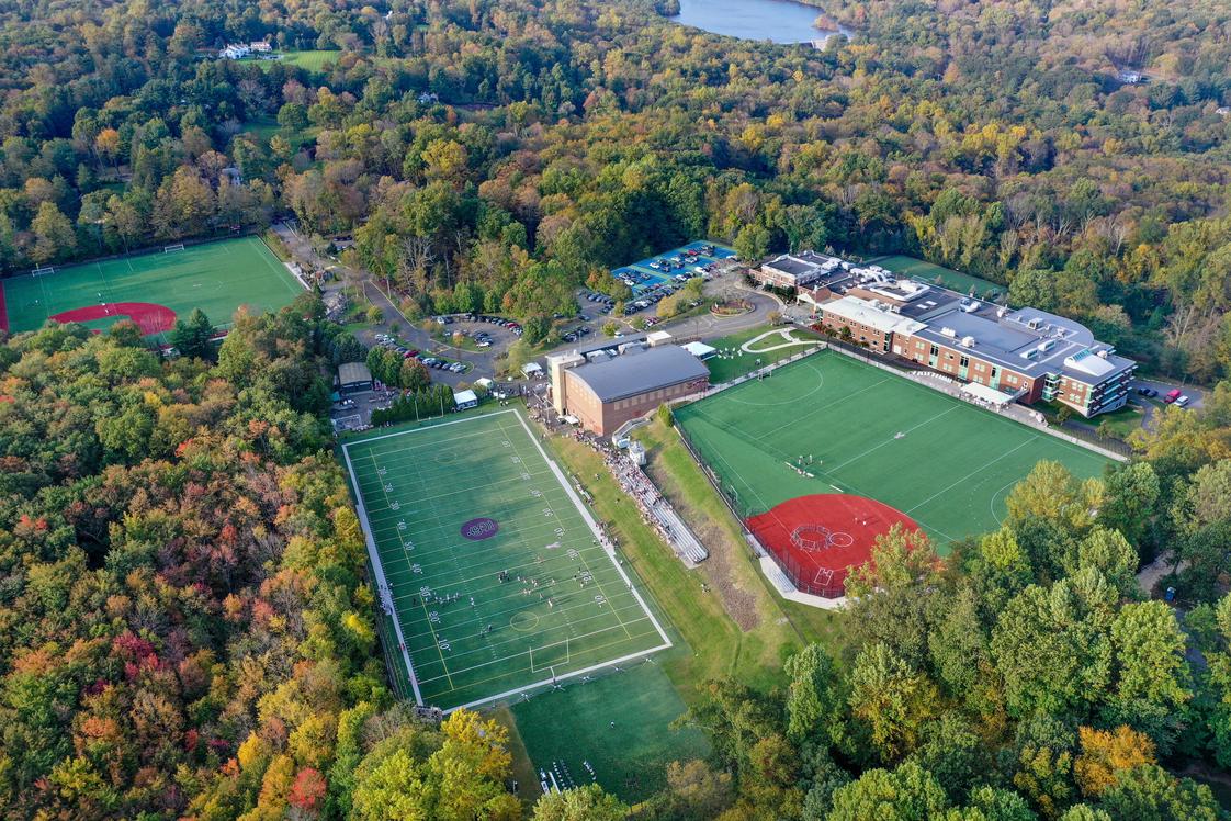 St. Luke's School Photo #1 - An aerial view of the St. Luke's 40-acre campus in New Canaan, CT.