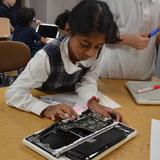 St. Thomas's Day School Photo #7 - St. Thomas's deconstructs computers in our Makerspace to explore how they operate!