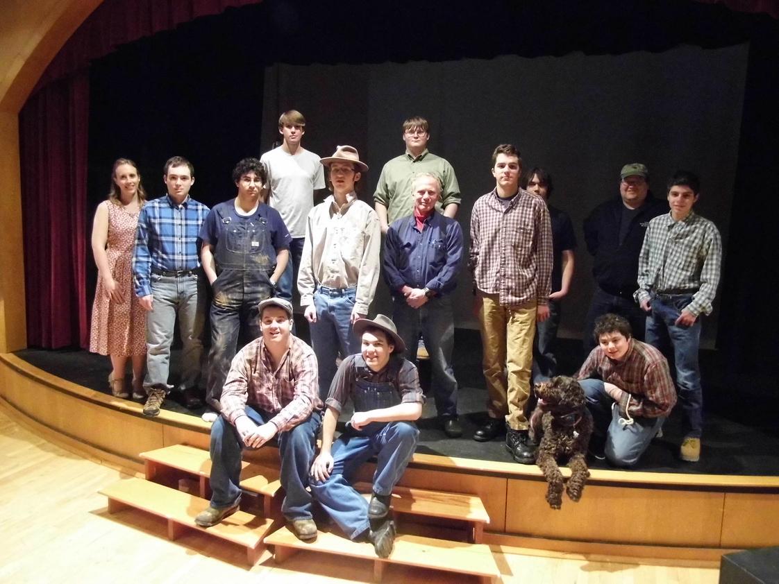 The Woodhall School Photo #1 - The Woodhall Players presented John Steinbeck's drama, Of Mice and Men.