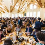 Westminster School Photo #3 - Students and faculty attend family-style lunch four days per week.