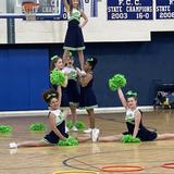 Altamonte Christian School Photo #4 - Our little Cheerleaders are a big hit at our basketball games, where they get to show off their talent in cheering and athletic ability.