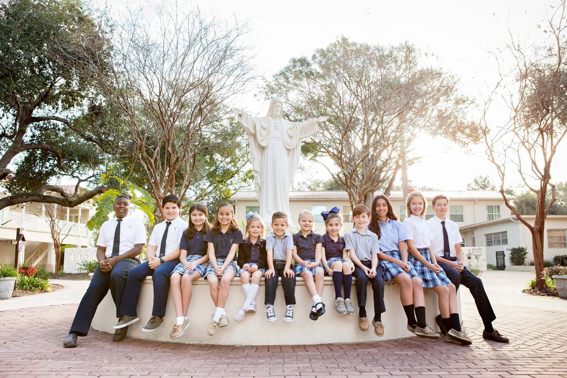 Assumption Catholic School Photo #1 - Courtyard