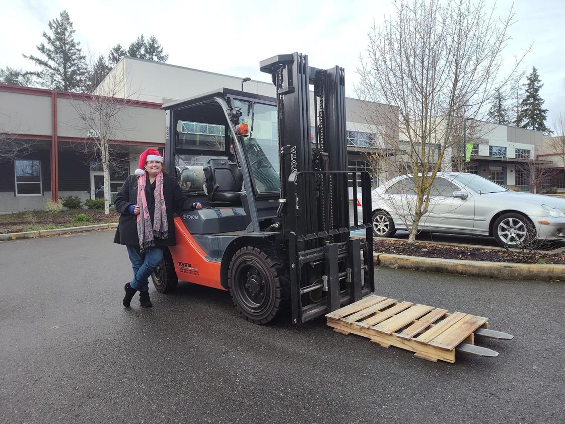 The Polytech Photo #9 - Our one-day forklift certification class is available even to students who don't yet have a driver's license.