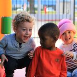 LIH International School of Houston Photo - Early Learning Program students having fun during recess on the playground.