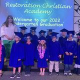 Restoration Christian Academy Photo - 2022 Kindergarten Graduation