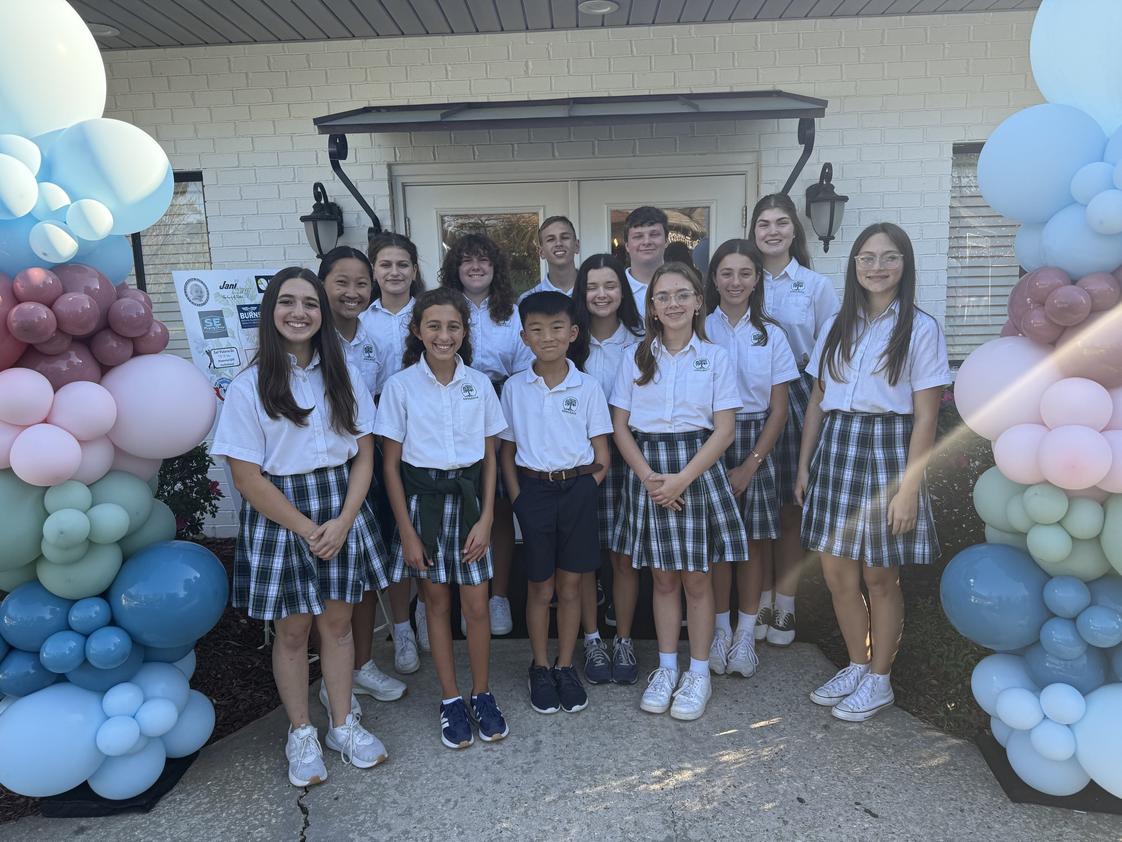 Adolesco Preparatory Academy Photo #1 - Logic and Rhetoric students serving at the Restoration House banquet